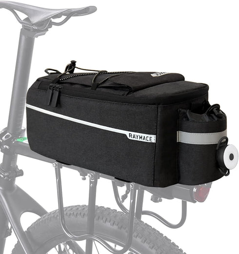 RAYMACE Bike Rear Rack Bag with Tail Light, Bike Truck Cooler Bag