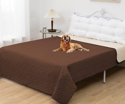 fuguitex Waterproof Dog Bed Cover - Couch Cover for Pet, Anti-Slip Cat Mat, Furniture Protector, Blanket for Sofa Chair