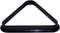 Hathaway Pool Table Triangle Rack, Durable Plastic Billiard Ball Racking Frame for 2.25-in Balls, 12.25-in, Black