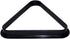 Hathaway Pool Table Triangle Rack, Durable Plastic Billiard Ball Racking Frame for 2.25-in Balls, 12.25-in, Black