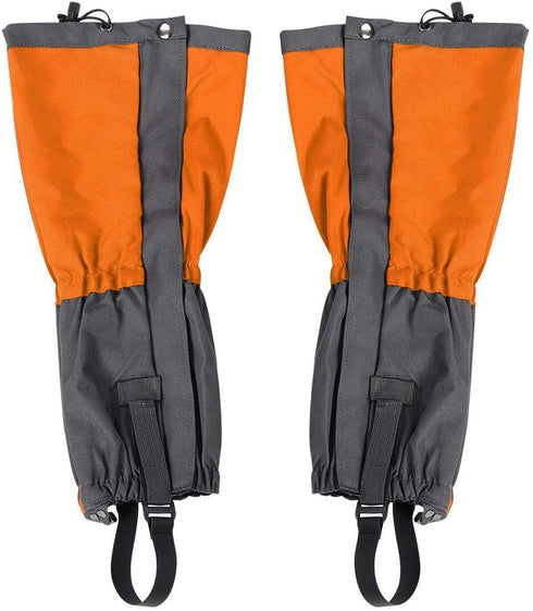 RiToEasysports Waterproof Leg Gaiters, Snow Boot Gaiters for Outdoor Backpacking Climbing Fishing