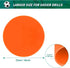 ZIECE 4inch 9inch 12/24 & Poly Spots Spot Markers for Gym Floor, Pcs Flat Cones Non-Slip Rubber Floor Dots Agility