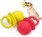 Latex Chew Dog Toys, Novelty Squeaky Pacifier Dog Toys for Teething Puppies,