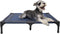 suddus Elevated Dog Bed, Waterproof Outdoor Portable Raised Dog Bed, Easy Clean Indoor or Outdoor Use, Medium, Blue