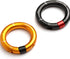 Rappel Ring, Rock Climbing O Ring, Safe to Use, Abrasion Resistance for Mountaineering