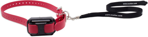 Educator Dog Trainer Nylon Lanyard Lead - For Use with E-Collar Hand Held Transmitter Remotes, Black