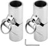 RedSnake Stainless Steel Marine Grade Boat Railing Pipe Connector, Folding Swivel Coupling for (25mm) 1inch or (22mm)