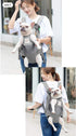Dog Carrier Backpack, Legs Out Front, Airline Approved for Small Medium Large Dogs, Canvas Mesh Free Cat Travel Bag
