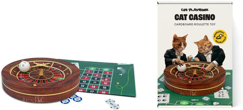 Suck UK - Interactive Cat Toys for Indoor Cats | Moving Spinning Cat Toy | Fun Cats Ball and Puzzle | Gifts for Kittens