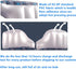 Berocia Inflatable Car Air Mattress Back Seat Bed, Universal Back Seat Gap Filler Pad Extender for SUV Camping Sleeping