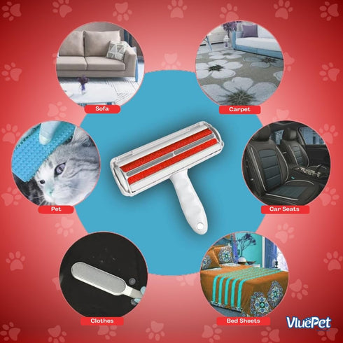 Pet Grooming Set, Washable Hair Remover Tool, Shedding Control & Comfortable Massage Glove for Dogs and Cats