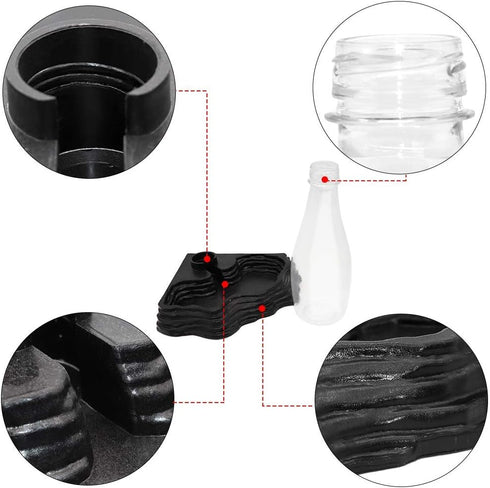 SLSON Reptile Water Feeder, Automatic Water Dispenser 13.5Oz for Turtle, Bearded Dragons, Lizards, Geckos in Terrarium