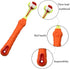 Orgrimmar 3-Sided Pet Toothbrush - Dog Toothbrush for Cleaning Mouth and Removing Bad Breath Tartar (4 Count)
