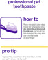 4.2 Oz) Petsmile Professional Pet Toothpaste for Cats & Dogs - VOHC Accepted Toothpaste - Clinically Proven to Control