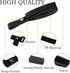 2 Pack Adjustable Wrist Strap for Dog Leash, Hands-Free Safety Strap, Soft Comfortable Diving Fabric, Black Color