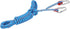 Asixxsix Spring Pole Dog Rope Toy, 16.4ft Outdoor Bungee Hanging Toy for Small Medium Large Dogs