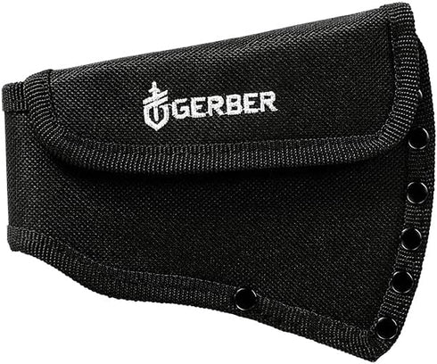 Gerber Gear Pack Hatchet - 3.5" Steel Blade Camping and Survival Hatchet with Mountable Nylon Sheath in Coyote Brown
