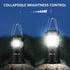Lepro LED Camping Lanterns, Battery Powered, Collapsible, IPX4 Water Resistant Portable Lights for Emergencies
