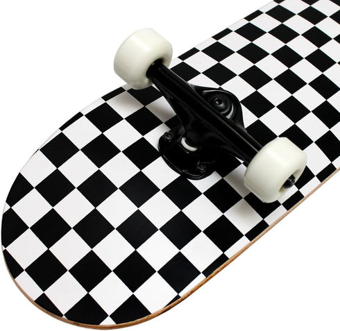 KPC Complete Skateboard - Pro Style Quality, Maple 7-Ply Deck, Aluminum Trucks