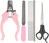 Heavy Duty Pet Grooming Clippers Kit, Low Noise Ceramic Material, Suitable for Small Dogs, Cats, and Birds
