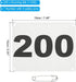 19x15cm Durable Waterproof Running Bib Numbers for Race Events