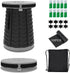 VIVETERA Camping Toilet Retractable Portable for Adults Kids, Adjustable Height Potty with Lid