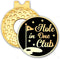 Hole in One Club Black Gold Golf Ball Marker - Hat Clip, Funny Golf Accessories for Men Women, Novelty Gifts