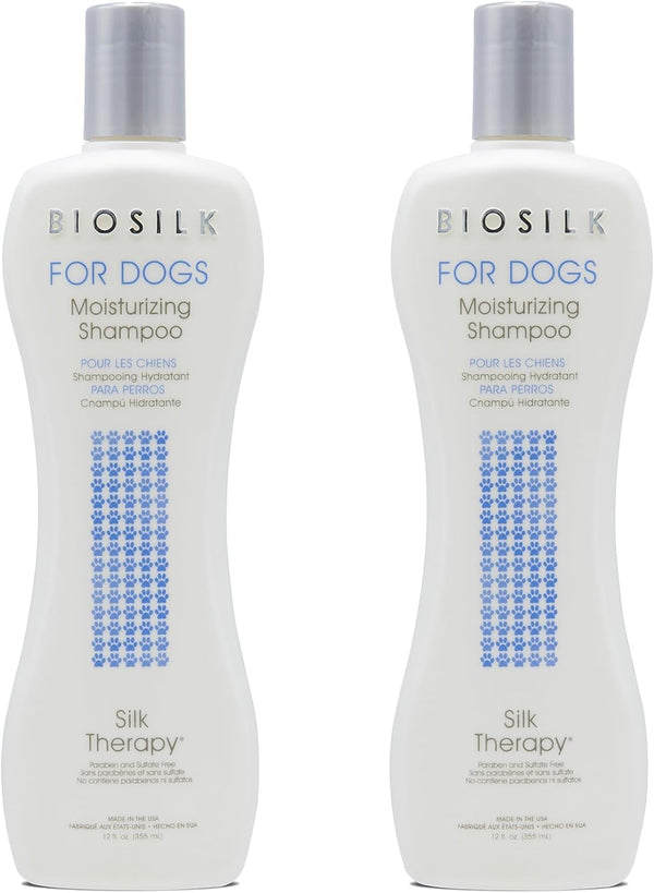 BioSilk Silk Therapy Moisturizing Shampoo for Dogs - Best Dog Shampoo for