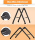 Koutemie Adjustable Chicken Perch for Coop, Heavy-Duty Metal Chick Roosting Bar for Brooder, Baby Chicks Stand Toy