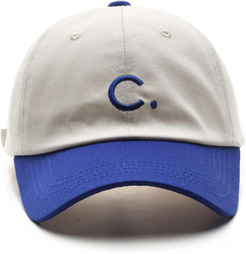 YOLAI Unisex Outdoor Embroidered Baseball Cap with Color Blocking