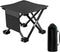 Cndiyald Portable Folding Chair with Side Pocket, Strong Steel Frame Oxford Fabric Stool