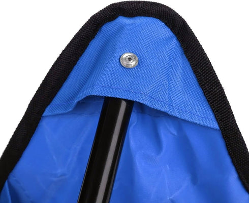 VBESTLIFE Portable Folding Tripod Chair, Oxford Cloth Steel Tube Camping Chair for Outdoor Camping Hiking Fishing