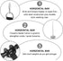 Forearm Wrist Roller Blaster Exercise Trainer for Arm Strength Training Fitness Equipment at Home Gym