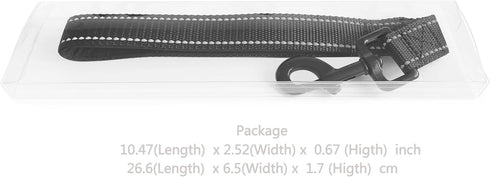 Heavy Duty Short Dog Leash with Comfortable Padded Handle - Reflective Training Leash for Medium Large Dogs Up to 80lbs