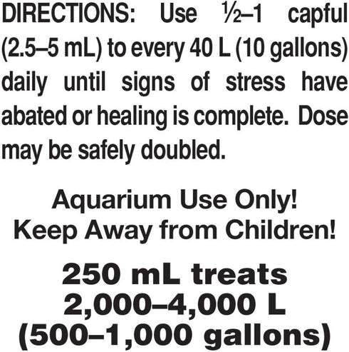 Seachem StressGuard Slime Coat Protection, Stress and Toxic Ammonia Reducer 250 ml