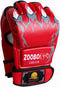 ZooBoo MMA Gloves, Half-Finger Boxing Fight Gloves with Adjustable Wrist Band, UFC Gloves for Training