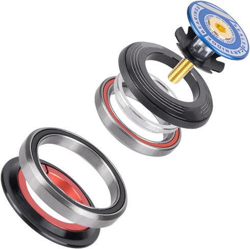 VGEBY1 Bicycle Headset Tapered Tube 42 52MM, Bike Front Fork Headset Cycling Accessory