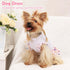 Yikeyo Dog Clothes Girl Dog Dress Small Dogs Puppy Dresses Pet Dress Shirt Female Yorkie Chihuahua Cat Sequin Tulle Dress Birthday Party Lace Costume Tutu Skirt Apparel Outfit (Pink,S)