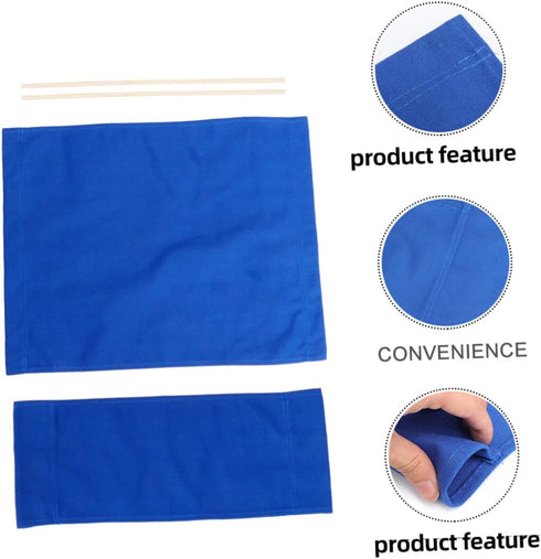 POPETPOP Folding Chair Replacement Canvas Cloth for Director Chair Practical Outdoor Indoor Use Easy to Install