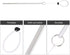 13.77 Inches Scuba Diving Stick, Aluminium Alloy Diving Pointer Lobster Tickle Pointer Stick with Measurement Noise