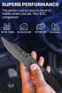 Pocket Knife Spring Assisted Folding Knives, Military EDC Tactical Jack Knives for Camping, Hiking, Survival