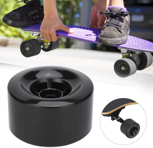 Keenso Pro Skateboard Wheels, Electric Scooter Tires PU 80A Shockproof Wheels with Bearings 90mm
