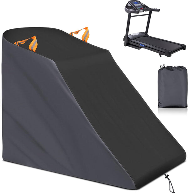 XYZCTEM Waterproof Treadmill Cover, Dustproof Running Machine Cover with Windproof Drawstring and Air Vents