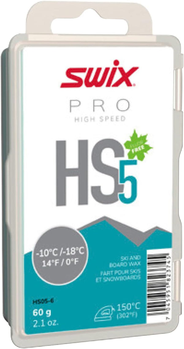 HS05-6 HIGH Speed Wax - HS5 Turquoise by Swix