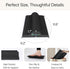 StrongTek Plantar Fasciitis Relief Foot Stretcher Pad, High-Density EVA Calf Stretching Block for Heel Pain, Achilles