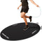 Jump Rope Mat - Large Rubber Exercise Mat, Non-Slip Oval Design for Indoor Outdoor Workout & Rope Protection