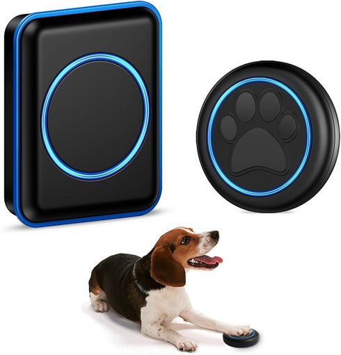 Full House Dog Doorbell for Potty Training, Wireless Pet Doggie Door Bell