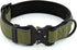 Plutus Pet Tactical Dog Collar, Reflective Adjustable Heavy Duty Collar, Soft Padded for Small Medium Large Dogs