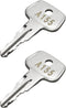 Yakima SKS Roof Rack Key A155, Replacement Keys for Roof Racks, Carriers, Crossbars (2 Pack)