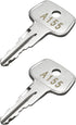 Yakima SKS Roof Rack Key A155, Replacement Keys for Roof Racks, Carriers, Crossbars (2 Pack)